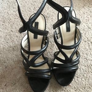 Zara Sexy Strappy Heel, Size 40 / 9